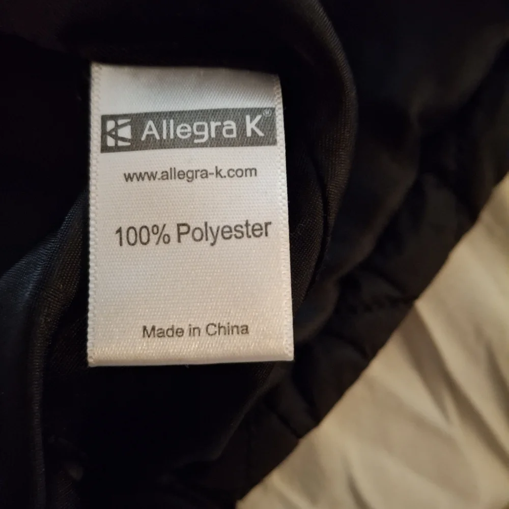 Allegra K Women's Black Quilted Vest